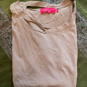 Philosophy Women's Tan Short Sleeve Tee